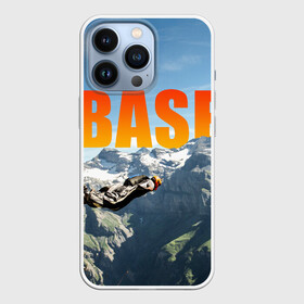 Чехол для iPhone 13 Pro с принтом base jumping в Новосибирске,  |  | adrenaline | b.a.s.e. | base jumping | danger | extreme | freedom | height | jump | parachute | risk | skydive | адреналин | бейс | бейсджампинг | высота | парашют | прыжок | риск | свобода | экстрим