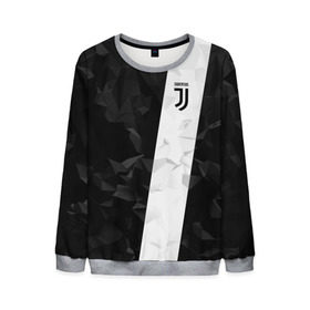 Мужской свитшот 3D с принтом Juventus 2018 Line в Новосибирске, 100% полиэстер с мягким внутренним слоем | круглый вырез горловины, мягкая резинка на манжетах и поясе, свободная посадка по фигуре | Тематика изображения на принте: fc | juventus | спорт | спортивные | фк | футбол | футбольный клуб | ювентус