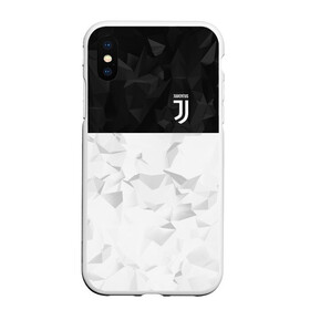 Чехол для iPhone XS Max матовый с принтом Juventus 2018 Black and White в Новосибирске, Силикон | Область печати: задняя сторона чехла, без боковых панелей | Тематика изображения на принте: fc | juventus | спорт | спортивные | фк | футбол | футбольный клуб | ювентус