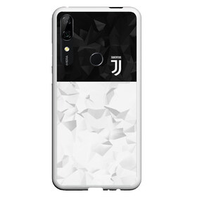 Чехол для Honor P Smart Z с принтом Juventus 2018 Black and White в Новосибирске, Силикон | Область печати: задняя сторона чехла, без боковых панелей | Тематика изображения на принте: fc | juventus | спорт | спортивные | фк | футбол | футбольный клуб | ювентус