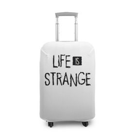 Чехол для чемодана 3D с принтом Life is Strange в Новосибирске, 86% полиэфир, 14% спандекс | двустороннее нанесение принта, прорези для ручек и колес | life is strange 2 | игра | лайф ис стрэндж | надпись