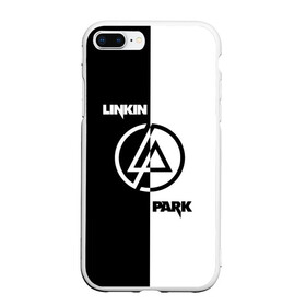 Чехол для iPhone 7Plus/8 Plus матовый с принтом Linkin Park в Новосибирске, Силикон | Область печати: задняя сторона чехла, без боковых панелей | bennington | chester | linkin park | альтернативный | беннингтон | группа | ленкин | линкин | майк | метал | музыкант | ню | нюметал | парк | певец | рок | рэп | честер | электроник