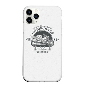 Чехол для iPhone 11 Pro Max матовый с принтом Vintage motocycle в Новосибирске, Силикон |  | harley | motorbike | motorcycle | race | rider | ryder | skull | speed | байк | гонки | гонщик | мото | мотобайк | мотоцикл | райдер | скорость | харлей | череп