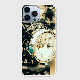 Чехол для iPhone 13 Pro Max с принтом Vintage motocycle в Новосибирске,  |  | Тематика изображения на принте: harley | motorbike | motorcycle | race | rider | ryder | speed | байк | гонки | гонщик | мото | мотобайк | мотоцикл | райдер | скорость | харлей