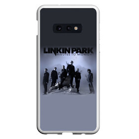 Чехол для Samsung S10E с принтом Группа Linkin Park в Новосибирске, Силикон | Область печати: задняя сторона чехла, без боковых панелей | bennington | chester | linkin park | альтернативный | беннингтон | группа | ленкин | линкин | майк | метал | музыкант | ню | нюметал | парк | певец | рок | рэп | честер | электроник