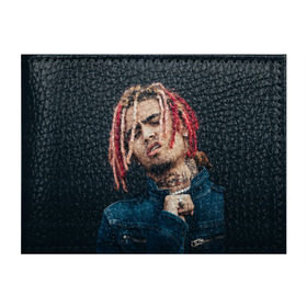 Обложка для студенческого билета с принтом Lil Pump в Новосибирске, натуральная кожа | Размер: 11*8 см; Печать на всей внешней стороне | esketit | esskeetit | gang | lil | pump | rap | качер | лил | маленький | насос | памп | репер | рэпер | рэппер | с дредами | эшкере | эшкерее | эшкереее | эшкерееее | эщкере | эщкерее | эщкереее | эщкерееее