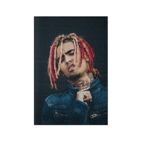 Обложка для паспорта матовая кожа с принтом Lil Pump в Новосибирске, натуральная матовая кожа | размер 19,3 х 13,7 см; прозрачные пластиковые крепления | Тематика изображения на принте: esketit | esskeetit | gang | lil | pump | rap | качер | лил | маленький | насос | памп | репер | рэпер | рэппер | с дредами | эшкере | эшкерее | эшкереее | эшкерееее | эщкере | эщкерее | эщкереее | эщкерееее