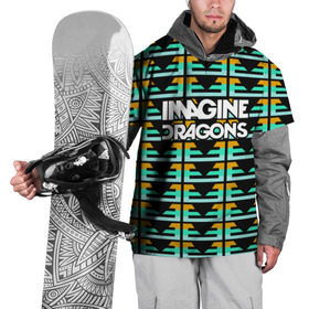 Накидка на куртку 3D с принтом Imagine Dragons в Новосибирске, 100% полиэстер |  | альтернативный | американская | группа | драгонс | имеджин | инди | индирок | поп | рок | электроник
