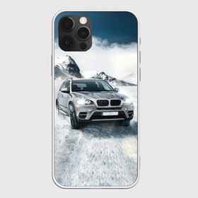 Чехол для iPhone 12 Pro с принтом BMW X5 в Новосибирске, силикон | область печати: задняя сторона чехла, без боковых панелей | auto | race | авто | автомобиль | бмв | бумер | бэха | гонки | марка | машина