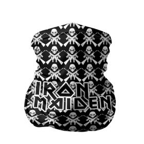 Бандана-труба 3D с принтом Iron Maiden в Новосибирске, 100% полиэстер, ткань с особыми свойствами — Activecool | плотность 150‒180 г/м2; хорошо тянется, но сохраняет форму | iron maiden | адриан смит | айрон мейден | гроза | группа | дэйв мюррей | железная дева | ирон майден | метал | мрачный | музыка | песни | рок | стив харрис | тяжелый | флаг | хеви | хевиметал