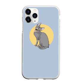 Чехол для iPhone 11 Pro Max матовый с принтом Сфинкс в Новосибирске, Силикон |  | киса домашние животные | кот | котик | коты | кошка | кошки