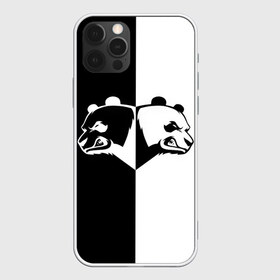 Чехол для iPhone 12 Pro Max с принтом Панда в Новосибирске, Силикон |  | бамбук | бамбуковый медведь | белый | голова | два | животное | злость | красная книга | крутой | мишка | оскал | панда | прикольный | тату | цвета | чб | черный | ярость