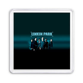 Магнит 55*55 с принтом Linkin Park в Новосибирске, Пластик | Размер: 65*65 мм; Размер печати: 55*55 мм | bennington | chester | linkin park | альтернативный | беннингтон | группа | ленкин | линкин | майк | метал | музыкант | ню | нюметал | парк | певец | рок | рэп | честер | электроник