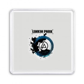 Магнит 55*55 с принтом Linkin Park в Новосибирске, Пластик | Размер: 65*65 мм; Размер печати: 55*55 мм | bennington | chester | linkin park | беннингтон | ленкин | линкин | майк | честер