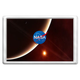 Магнит 45*70 с принтом NASA SPACE в Новосибирске, Пластик | Размер: 78*52 мм; Размер печати: 70*45 | Тематика изображения на принте: galaxy | nasa | space | астрономия | известные | космос | наса | планеты | сатурн