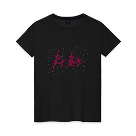 Женская футболка хлопок с принтом Pink Phloyd в Новосибирске, 100% хлопок | прямой крой, круглый вырез горловины, длина до линии бедер, слегка спущенное плечо | dead dynasty | pharaoh | pink phloyd | мертвая династия | фараон