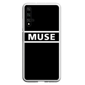 Чехол для Honor 20 с принтом Muse в Новосибирске, Силикон | Область печати: задняя сторона чехла, без боковых панелей | muse | альтернативный | группа | доминик ховард | крис уолстенхолм | мосе | моус | моусе | муз | муза | музе | музыка | мусе | мэттью беллами | прогрессивный | рок | симфонический | спейс | спейсрок