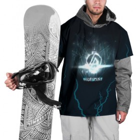 Накидка на куртку 3D с принтом Linkin Park в Новосибирске, 100% полиэстер |  | 