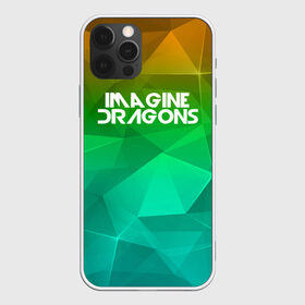Чехол для iPhone 12 Pro Max с принтом IMAGINE DRAGONS в Новосибирске, Силикон |  | геометрия | градиент | драгонс | треугольники