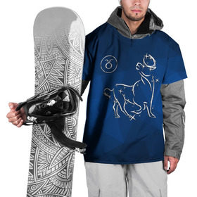 Накидка на куртку 3D с принтом Телец в Новосибирске, 100% полиэстер |  | Тематика изображения на принте: taurus | звезды | знаки зодиака | космос | созвездие | телец