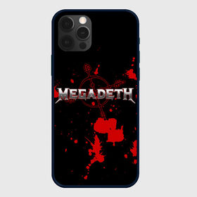 Чехол для iPhone 12 Pro с принтом Megadeth в Новосибирске, силикон | область печати: задняя сторона чехла, без боковых панелей | Тематика изображения на принте: megadet | megadeth | группа | дирк вербурен | дэвид эллефсон | дэйв мастейн | кико лоурейро | мегадет | мегадетх | метал | рок | трэш | трэшметал | тяжелый | хард | хардрок | хеви | хевиметал