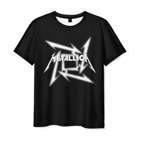 Мужская футболка 3D с принтом Metallica в Новосибирске, 100% полиэфир | прямой крой, круглый вырез горловины, длина до линии бедер | Тематика изображения на принте: american | band | cliff burton | dave mustaine | hard | james hatfield | jason newsted | kirk hammett | lars ulrich | metal | metallica | robert trujillo | rock | ron mcgowney | thrash | американская | джеймс хэтфилд | ларс ул | метал группа | трэш метал 