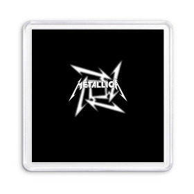Магнит 55*55 с принтом Metallica в Новосибирске, Пластик | Размер: 65*65 мм; Размер печати: 55*55 мм | american | band | cliff burton | dave mustaine | hard | james hatfield | jason newsted | kirk hammett | lars ulrich | metal | metallica | robert trujillo | rock | ron mcgowney | thrash | американская | джеймс хэтфилд | ларс ул | метал группа | трэш метал 