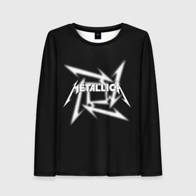 Женский лонгслив 3D с принтом Metallica в Новосибирске, 100% полиэстер | длинные рукава, круглый вырез горловины, полуприлегающий силуэт | Тематика изображения на принте: american | band | cliff burton | dave mustaine | hard | james hatfield | jason newsted | kirk hammett | lars ulrich | metal | metallica | robert trujillo | rock | ron mcgowney | thrash | американская | джеймс хэтфилд | ларс ул | метал группа | трэш метал 