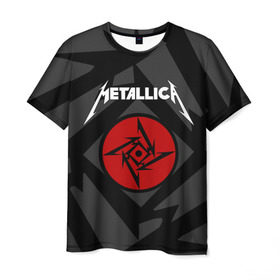 Мужская футболка 3D с принтом Metallica в Новосибирске, 100% полиэфир | прямой крой, круглый вырез горловины, длина до линии бедер | american | band | cliff burton | dave mustaine | hard | james hatfield | jason newsted | kirk hammett | lars ulrich | metal | metallica | robert trujillo | rock | ron mcgowney | thrash | американская | джеймс хэтфилд | ларс ул | метал группа | трэш метал 