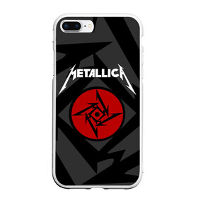 Чехол для iPhone 7Plus/8 Plus матовый с принтом Metallica в Новосибирске, Силикон | Область печати: задняя сторона чехла, без боковых панелей | american | band | cliff burton | dave mustaine | hard | james hatfield | jason newsted | kirk hammett | lars ulrich | metal | metallica | robert trujillo | rock | ron mcgowney | thrash | американская | джеймс хэтфилд | ларс ул | метал группа | трэш метал 