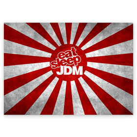 Поздравительная открытка с принтом JDM в Новосибирске, 100% бумага | плотность бумаги 280 г/м2, матовая, на обратной стороне линовка и место для марки
 | Тематика изображения на принте: car | domo | drift | japan | jdm | kun | race | street | авто | автомобиль | гонки | дрифт | король | машина | флаг | япония