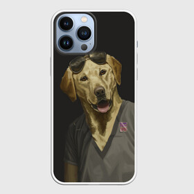 Чехол для iPhone 13 Pro Max с принтом Mr Peanutbutter в Новосибирске,  |  | Тематика изображения на принте: bojack horseman | mr peanutbutter | конь боджек | лошадь боджек | мистер подхвост