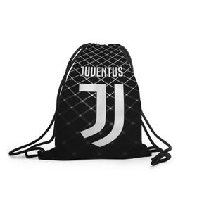 Рюкзак-мешок 3D с принтом Juventus 2018 Line в Новосибирске, 100% полиэстер | плотность ткани — 200 г/м2, размер — 35 х 45 см; лямки — толстые шнурки, застежка на шнуровке, без карманов и подкладки | fc | juventus | спорт | спортивные | фк | футбол | ювентус