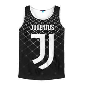 Мужская майка 3D с принтом Juventus 2018 Line в Новосибирске, 100% полиэстер | круглая горловина, приталенный силуэт, длина до линии бедра. Пройма и горловина окантованы тонкой бейкой | fc | juventus | спорт | спортивные | фк | футбол | ювентус