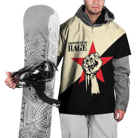 Накидка на куртку 3D с принтом Prophets of rage (пророки ярости) в Новосибирске, 100% полиэстер |  | 