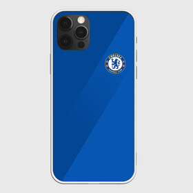 Чехол для iPhone 12 Pro Max с принтом Chelsea 2018 Элитная форма в Новосибирске, Силикон |  | chelsea | fc | спорт | спортивные | фк | футбол | футбольный клуб | челси