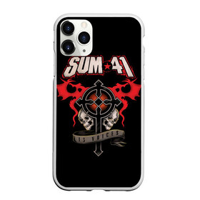 Чехол для iPhone 11 Pro матовый с принтом Sum 41 в Новосибирске, Силикон |  | 1996 | 41 | punk | rock | sum | альтернатива | группа | дерик | канада | панк | рок | скейт | уибли