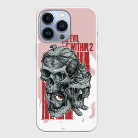 Чехол для iPhone 13 Pro с принтом THE EVIL WITHIN 2 в Новосибирске,  |  | skull | череп