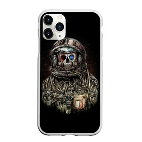 Чехол для iPhone 11 Pro матовый с принтом NASA DEATH в Новосибирске, Силикон |  | bones | nasa | skull | картинка | кости | металл | модные | музыка | пафосные | прикольные | рисунок | рок | скелет | тело | череп | черепа | яркие