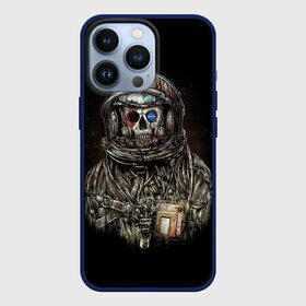 Чехол для iPhone 13 Pro с принтом NASA DEATH в Новосибирске,  |  | bones | nasa | skull | картинка | кости | металл | модные | музыка | пафосные | прикольные | рисунок | рок | скелет | тело | череп | черепа | яркие