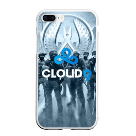 Чехол для iPhone 7Plus/8 Plus матовый с принтом CLOUD 9 CS GO в Новосибирске, Силикон | Область печати: задняя сторона чехла, без боковых панелей | Тематика изображения на принте: cloud 9 | counter strike | cs go | esports | team | известные | киберспорт | мировые | спорт