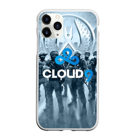 Чехол для iPhone 11 Pro матовый с принтом CLOUD 9 CS GO в Новосибирске, Силикон |  | Тематика изображения на принте: cloud 9 | counter strike | cs go | esports | team | известные | киберспорт | мировые | спорт