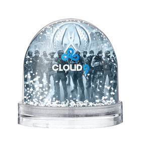Снежный шар с принтом CLOUD 9 CS GO в Новосибирске, Пластик | Изображение внутри шара печатается на глянцевой фотобумаге с двух сторон | cloud 9 | counter strike | cs go | esports | team | известные | киберспорт | мировые | спорт