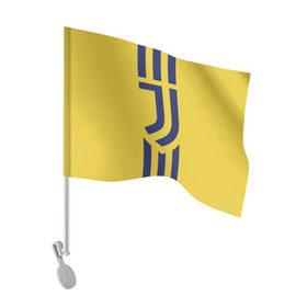 Флаг для автомобиля с принтом Juventus 2018 Original в Новосибирске, 100% полиэстер | Размер: 30*21 см | cr7 | fc juventus | football | juve | juventus | ronaldo | sport | роналдо | спорт | футбол | ювентус