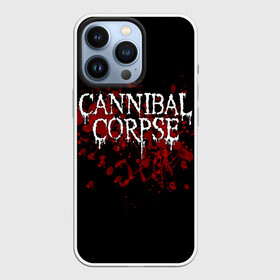 Чехол для iPhone 13 Pro с принтом Cannibal Corpse в Новосибирске,  |  | cannibal corpse | logo | metal | music | rock | лого | логотип | метал | музыка | рок