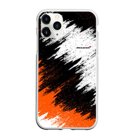 Чехол для iPhone 11 Pro матовый с принтом McLaren в Новосибирске, Силикон |  | car | mclaren | race | авто | гонки | краска | макларен | марка | машина