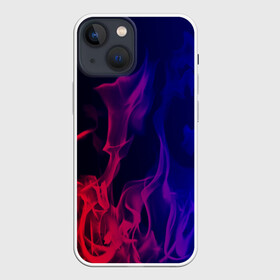 Чехол для iPhone 13 mini с принтом Огненный стиль в Новосибирске,  |  | fire | flame | in fire | smoke | в огне | дым | огненный | огонь | текстуры