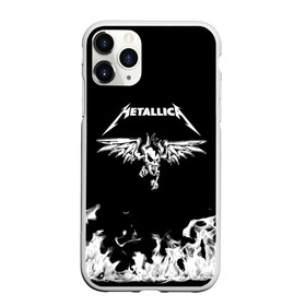 Чехол для iPhone 11 Pro Max матовый с принтом Metallica в Новосибирске, Силикон |  | metallica | группа | джеймс хэтфилд | кирк хэмметт | ларс ульрих | метал | металика | металлика | миталика | музыка | роберт трухильо | рок | трэш | трэшметал | хард | хардрок | хеви | хевиметал