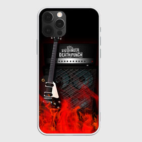 Чехол для iPhone 12 Pro Max с принтом Five Finger Death Punch в Новосибирске, Силикон |  | Тематика изображения на принте: five finger death punch | logo | metal | music | rock | лого | логотип | метал | музыка | рок