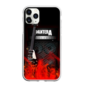 Чехол для iPhone 11 Pro Max матовый с принтом Pantera в Новосибирске, Силикон |  | Тематика изображения на принте: logo | metal | music | pantera | rock | лого | логотип | метал | музыка | рок